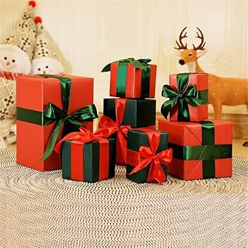 Amazon.co.jp: クリスマス飾りセット ボックス プレゼントボックス